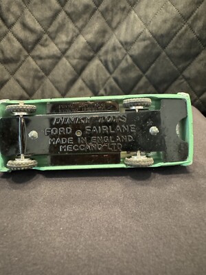 Dinky Toys Near Mint Condition #148 Ford Fairlane in Mint Green | eBay