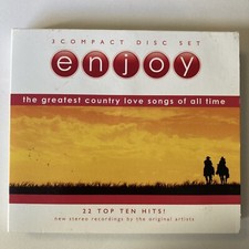 Enjoy - The Greatest Country Love Songs of All Time (3 CD, 2008, Direct Source)