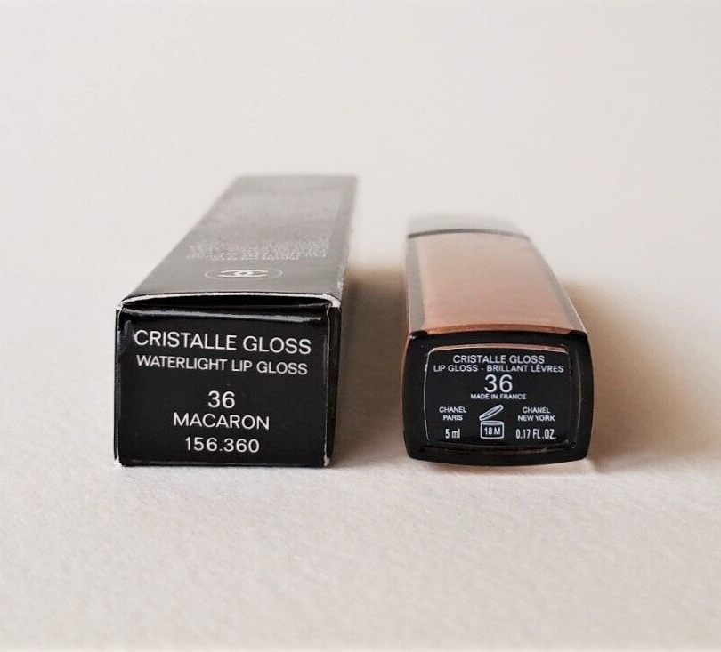 CHANEL Cristalle Gloss Waterlight Lip Gloss 36 MACARON | eBay