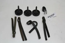 Harley FXRS saddlebag knobs x3 leather zipper pulls x4 FXR Convertible EPS22636