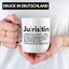Trendation Tasse „Juristin“ In Rosa – Lustiges Geschenk Für Anwältinnen, Jura-Studentinnen & Examenskandidatinnen, Spülmaschinenfest, Beidseitig Bedruckt