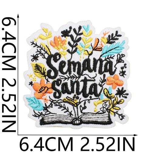 30pcs Jesus Inspirierende Worte Bibel Bestickte Patches Lot Iron Badge Jeans - Bild 3 von 20