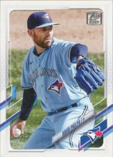 2021 Topps Update #US179 David Phelps NM-MT Blue Jays