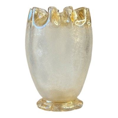Antique New England Glass Company 5  Pomona Celery Vase First Grind USA 1885