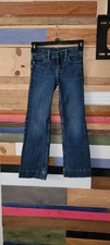 Wrangler Girls Denim Western Bootcut Jeans Size 8