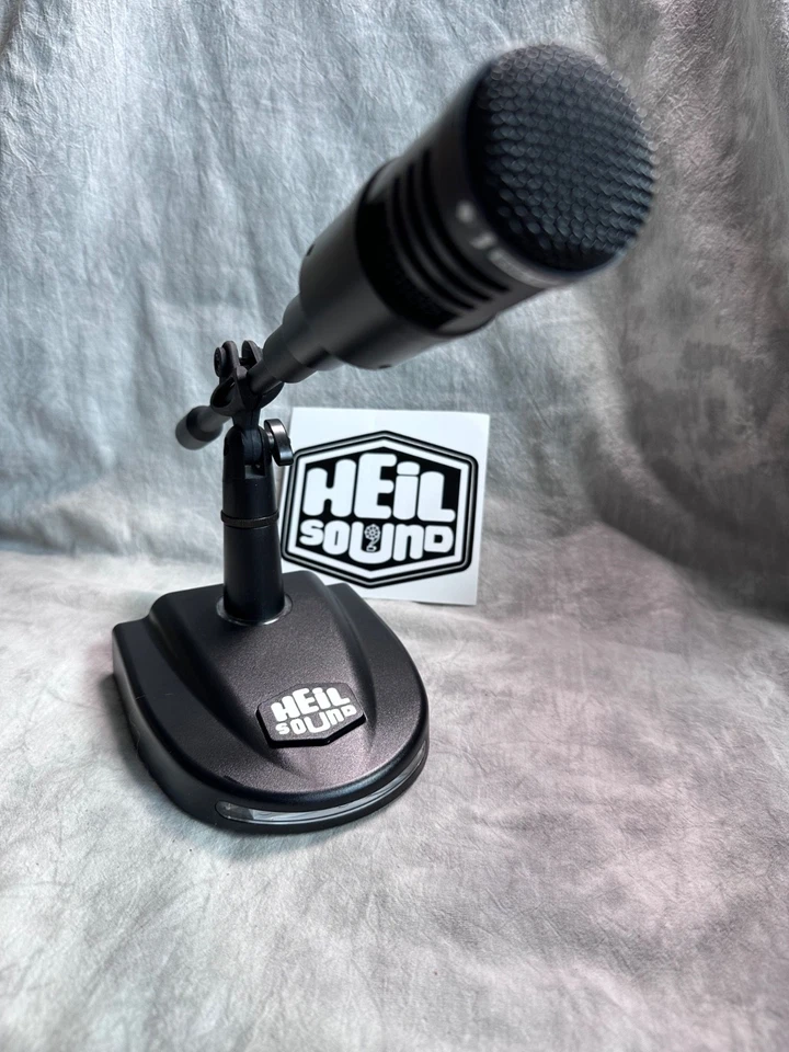 Paquete de micrófono Heil PR-10 micrófono y basado en iluminación con PTT Foto 3 de 4
