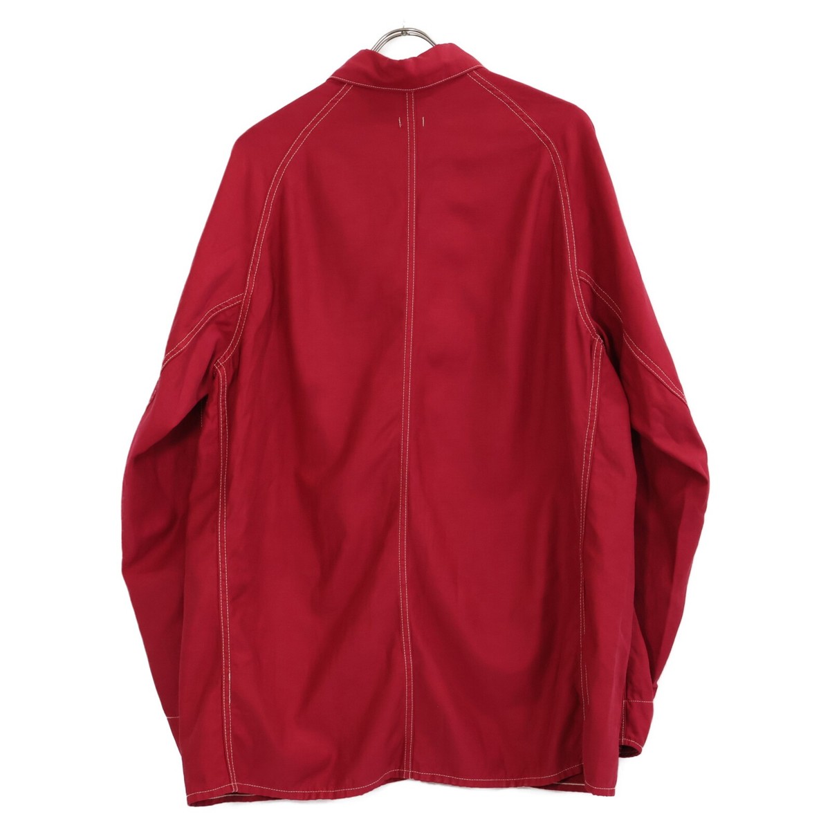 22AW アプレッセ a.presse coverall jacket red A.PRESSE Red Oversized Coverall Jacket Jacket 3 Red | eBay