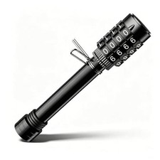 Combination Hitch Pin Lock 5/8 Inch, Keyless Trailer Receiver Lock for 2" and