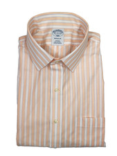 Brooks Brothers Regular Non-Iron All Cotton 16-34/35 Ainsley Collar Button-Down