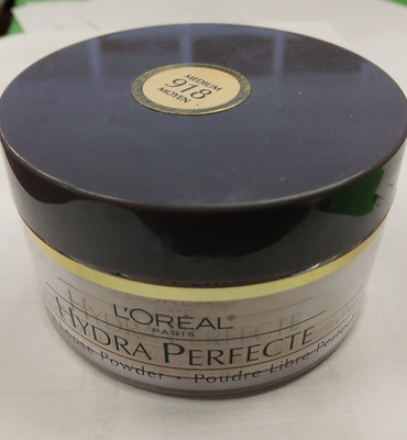 L'Oreal Paris Hydra Perfecting Loose  Powder  # 918 Medium 0.5 oz MISSING LABELS
