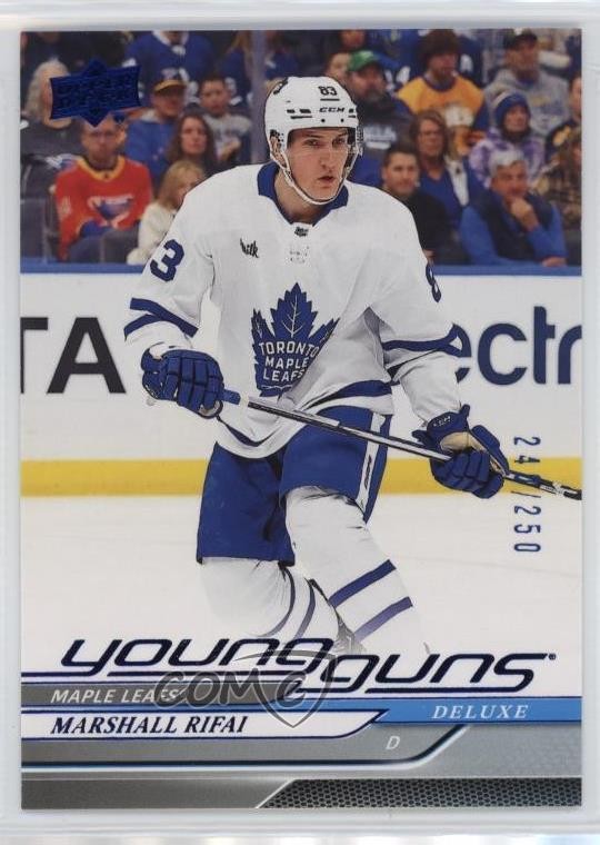 2024-25 Upper Deck Series 1 Young Guns Deluxe 240/250 Marshall Rifai #237 0o05