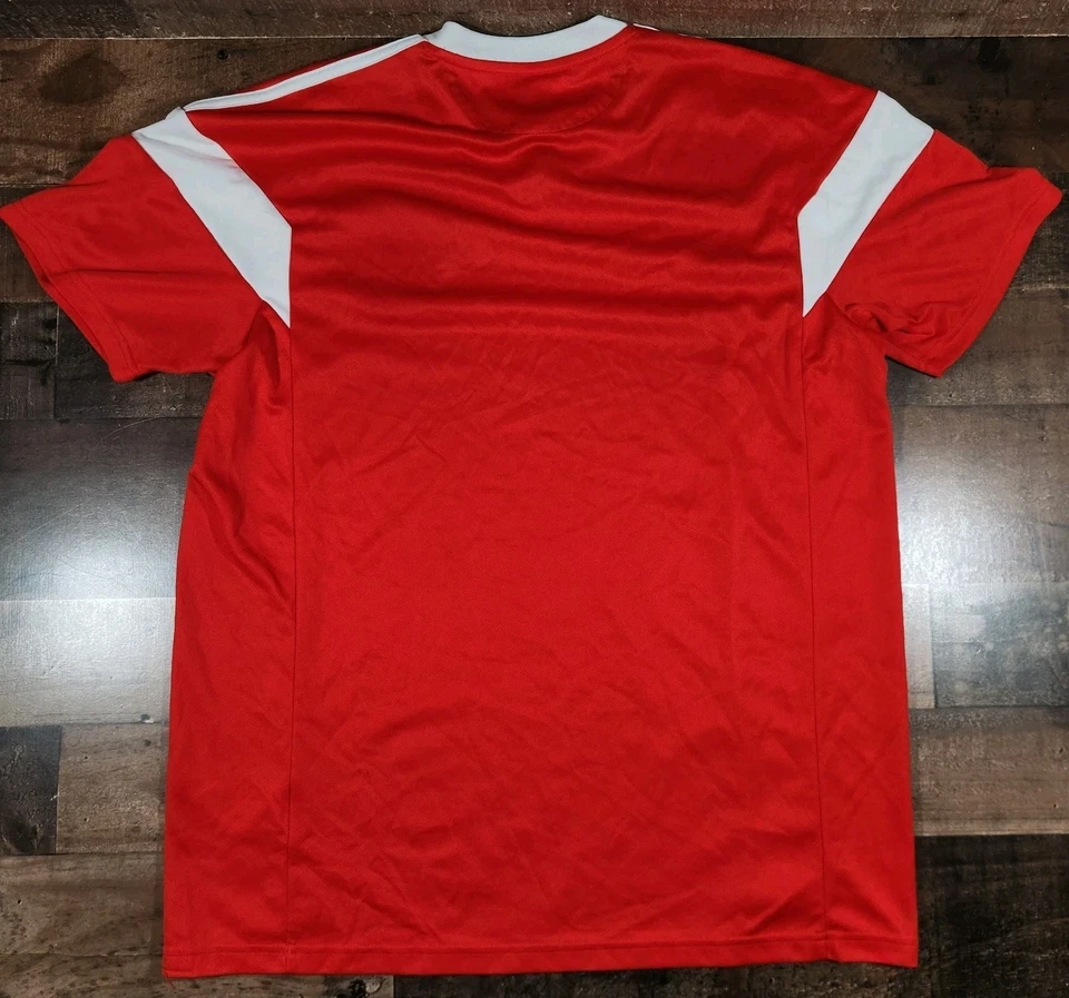 Russia Soccer Jersey Mens Large Red Adidas 2018 National Team World Cup - Image 2 of 4