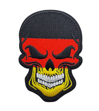 Deutschland Skull Germany  Klett Patch  Aufnäher Bundeswehr Militär Land
