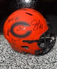 2025-26 CHICAGO BEARS TEAM signed auto RAVE Full Size Helmet CALEB MOORE SWIFT