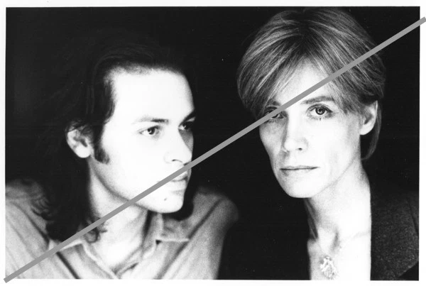 Françoise HARDY - 90's-Photo de presse 12,5x17,5 (avec Alain Lubrano) - Photo 1/1
