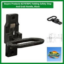 Versatile Folding Safety Step with Grab Handle for Trucks RVs - Compact Design