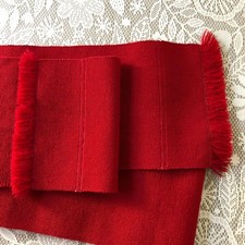 Red Obi Sash 16cm x 320cm Japanese Kimono Accessory