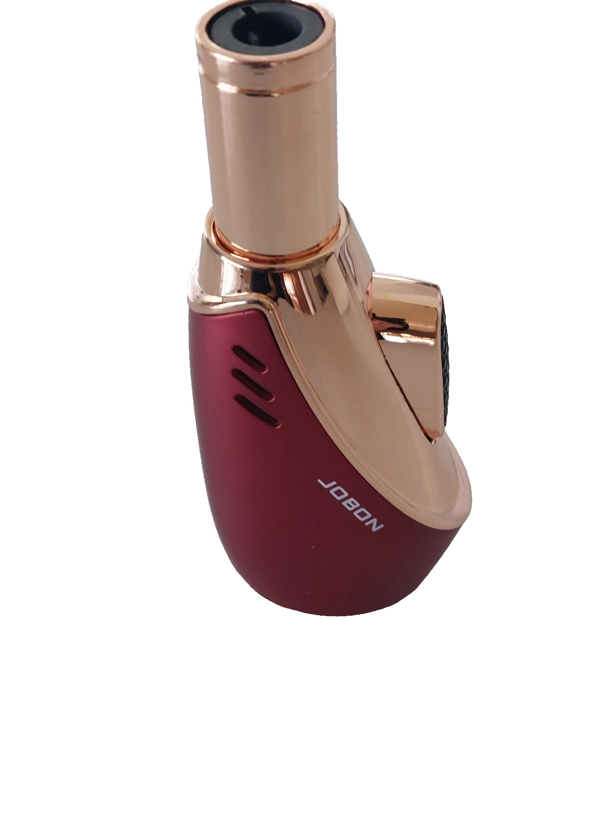 JOBON Torch Jet Lighter Windproof Refillable Red and Gold Multiple uses - Picture 1 of 4
