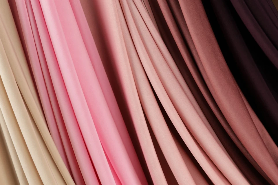 Tela tejida jersey elástica venechia 47 colores por yarda 60" de ancho Foto 2 de 4