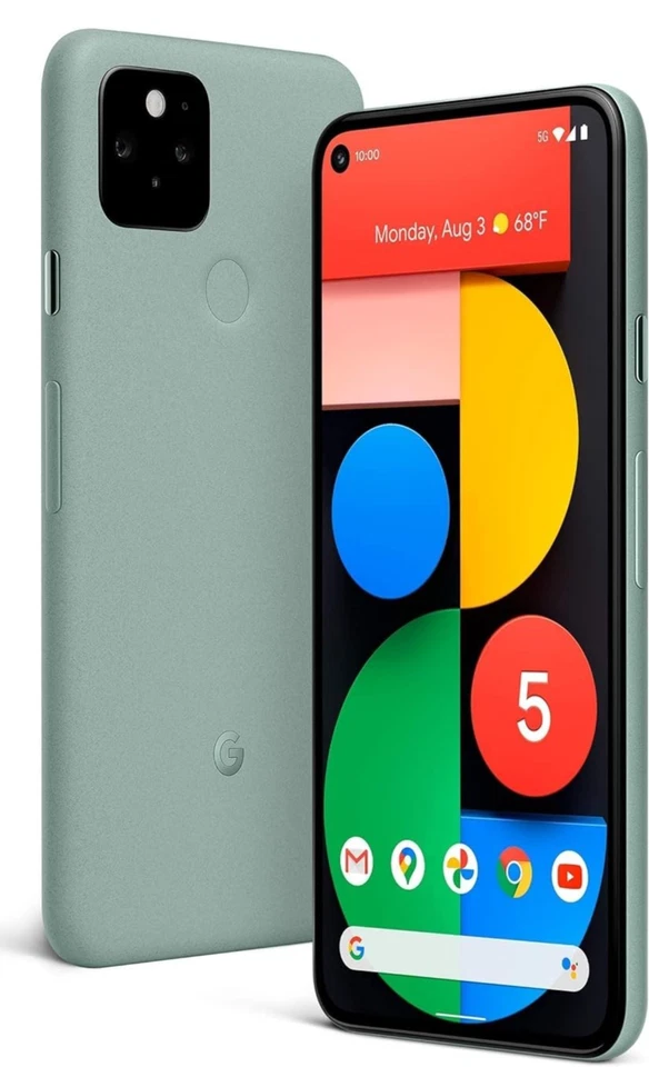 Google Pixel 5 128 GB Sorta Sage Green | Verizon Locked | Excellent