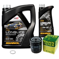 Mann Inspektionspaket 6L Mannol Longlife 5W-30 FüR Mazda MX-5 III 1.8 2.0 6