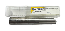 M.A. Ford 43/64" Solid Carbide Hi-Roc Drill 135� Point USA Made