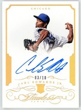 2018 Flawless Gold Carl Edwards JR RC Auto 3/10 #RC-CE