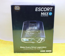 ESCORT MAX 360 MKII BLUE EDITION RADAR DETECTOR / NEW, FREE SHIPP.
