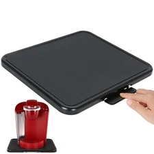 Kitchen Caddy Sliding Tray, Appliance Coffee Maker Slider Large Rolling Tray ...