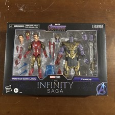 Marvel Legends Avengers Endgame Infinity Saga Iron Man & Thanos 2 pack Brand NEW