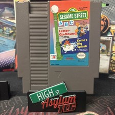Vintage Game - Sesame Street ABC Nintendo 1989 Cartridge Only TESTED