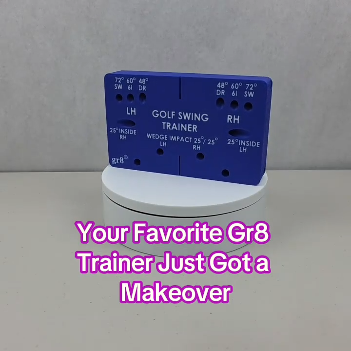 Gr8 Golf Swing Trainer Weighted Alignment Brick LH/RH With