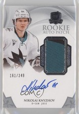 2020-21 Upper Deck The Cup Rookie 161/249 Nikolai Knyzhov #128 Patch Auto 0g27