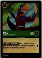 Iago - Loud-Mouthed Parrot Rare The First Chapter 80/204 NM