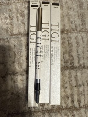 TIGI Perfect Eyeliner Black 64163  Lot of 3  New in Box  Smooth Long-Wear Pencil