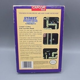 Street Fighter 2010: The Final Fight (Nintendo NES, 1990) Complete in Box