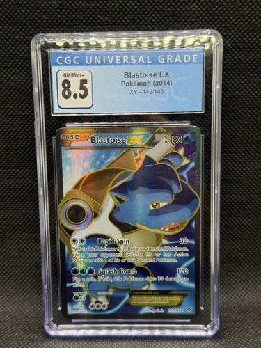 Blastoise-EX graded CGC 8.5 for sale on eBay