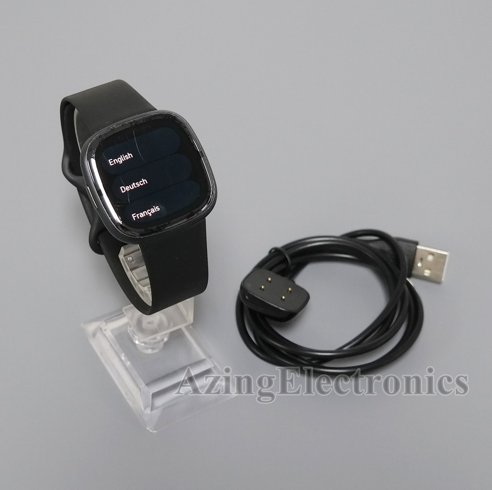 Fitbit Sense 2 Health and Fitness Smartwatch FB521 Graphite Aluminum Black