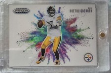 2025 Panini Prizm Black Ben Roethlisberger Color Blast #40