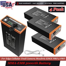 4-PACK MMA-EM8 Battery Compatible For Moultrie Edge Series Cellular Trail Camera