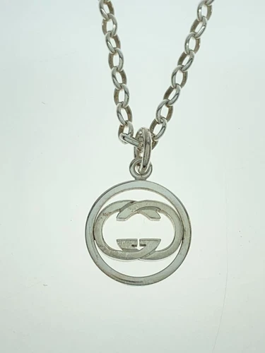 GUCCI SV925 Collana in argento con top da uomo usata