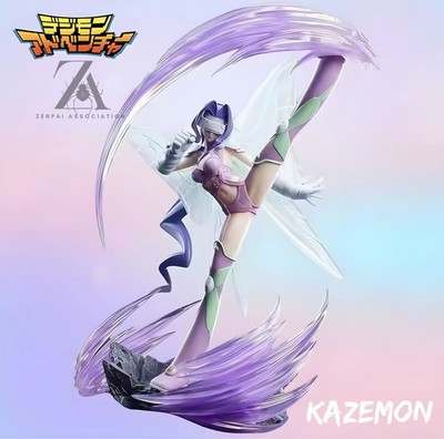 Kazemon Pixie DIGIMON Collector-Grade Anime Figure Model Statue PVC 10'' [Boxed]