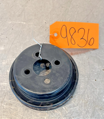 #ad Caterpillar Cat 297C Skid Steer Loader Water Pump Pulley $35.00