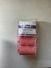 Conair Foam Hair Rollers 8 Extra Large NOS