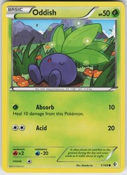 Oddish 1/149 Boundaries Crossed Common