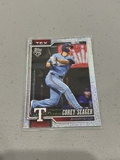 2026 Topps Celebration #96 Corey Seager Confetti Parallel