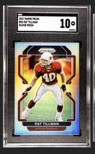 2021 Panini Prizm #83 Pat Tillman Silver Prizm SGC 10 GEM MINT Cardinals USA