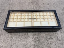 Pandora Black Glass Top Jewelry Display Box Rare Dealer Presentation Case