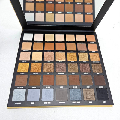 Nude 42 Colour Palette By Beauty Bay Neutral Cool-Toned Eyeshadows