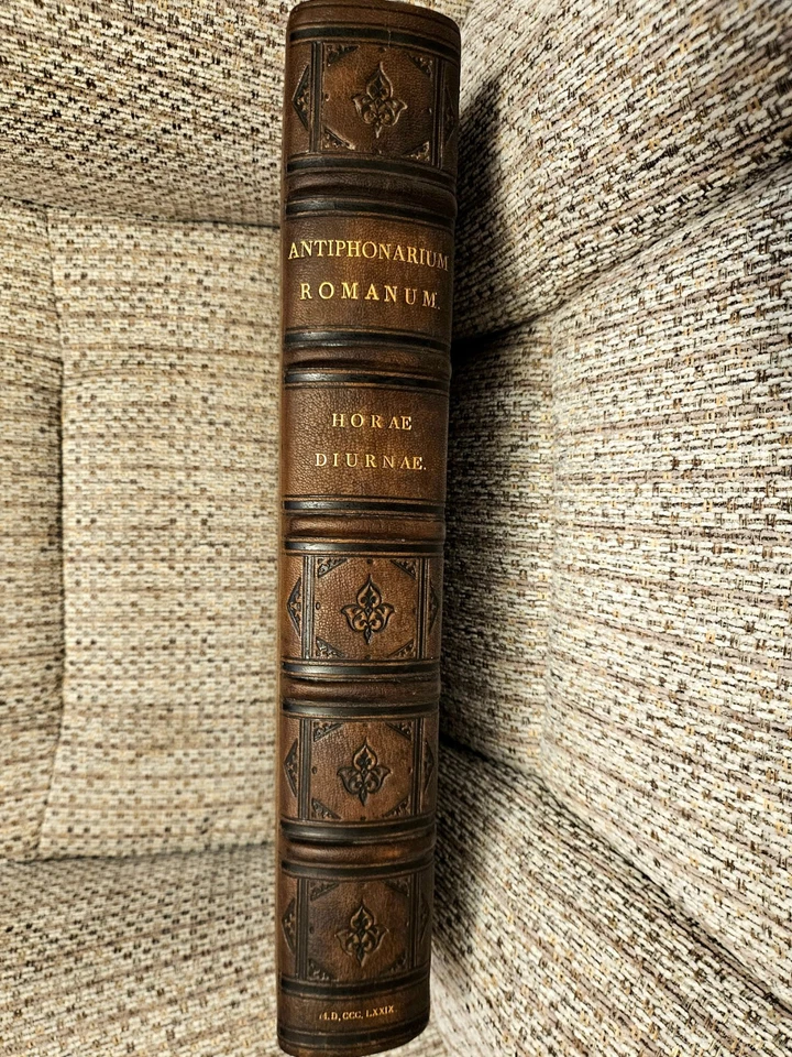 1879 Antiphonarium et Psalterium Breviarii Romani printed by Friedrich Pustet - Image 4 of 4